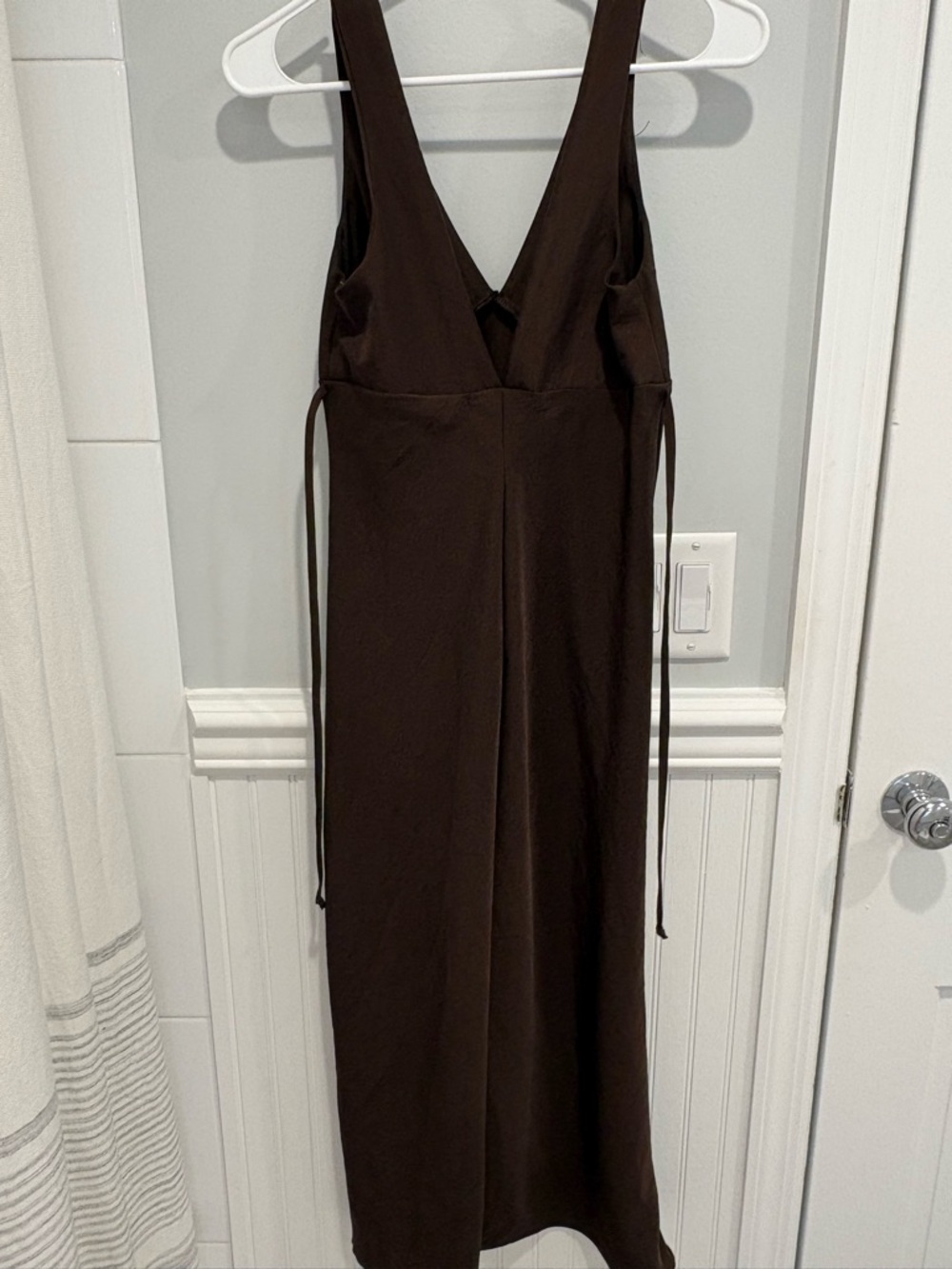Altar'd State Maxi Dress in Chocolate Brown NWT